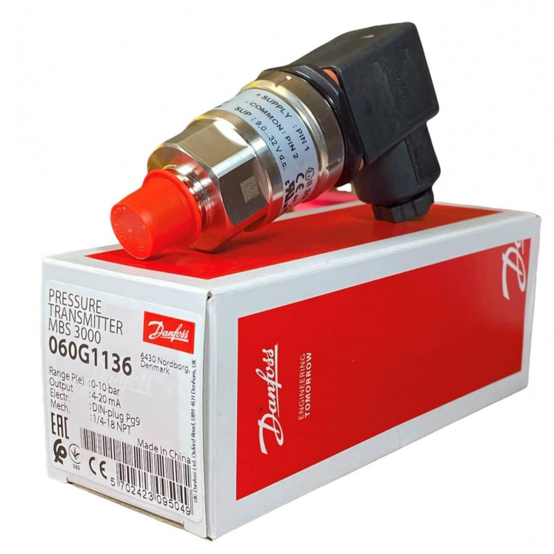Trasmisor de presión MBS3000 Danfoss
